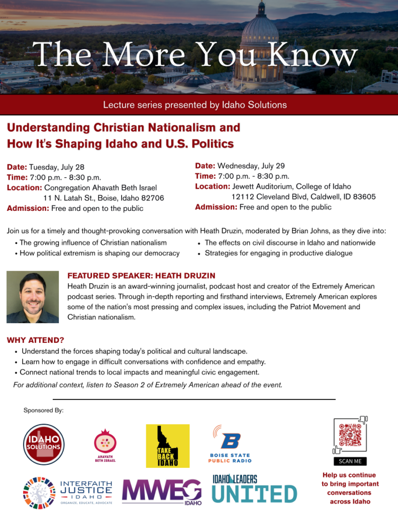 Understanding Christian Nationalism and How It's Shaping Idaho and U.S. Politics